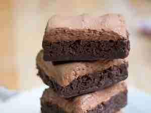 Chocolate Frosted Brownies 16