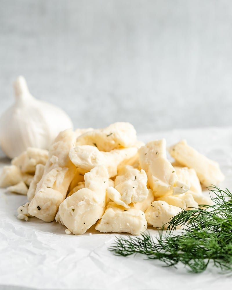Garlic Dill Cheese Curds