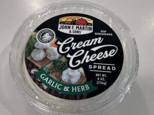 Garlic & Herb Cream Cheese Spread