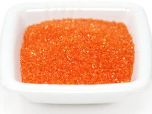 orange sanding sugar