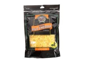 shredded mild cheddar cheese