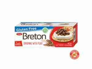 GF Breton Crackers with flax