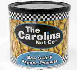 316370Sea Salt Pepper Peanuts Carolina Nuts