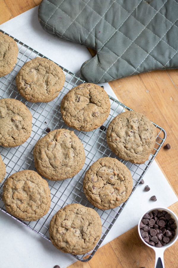 Buckwheat Chocolate Chip Cookies 10 scaled