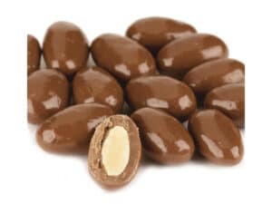 milk chocolate almonds