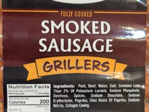 smoked sausage grillers