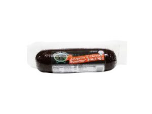 jalapeno and cheddar summer sausage